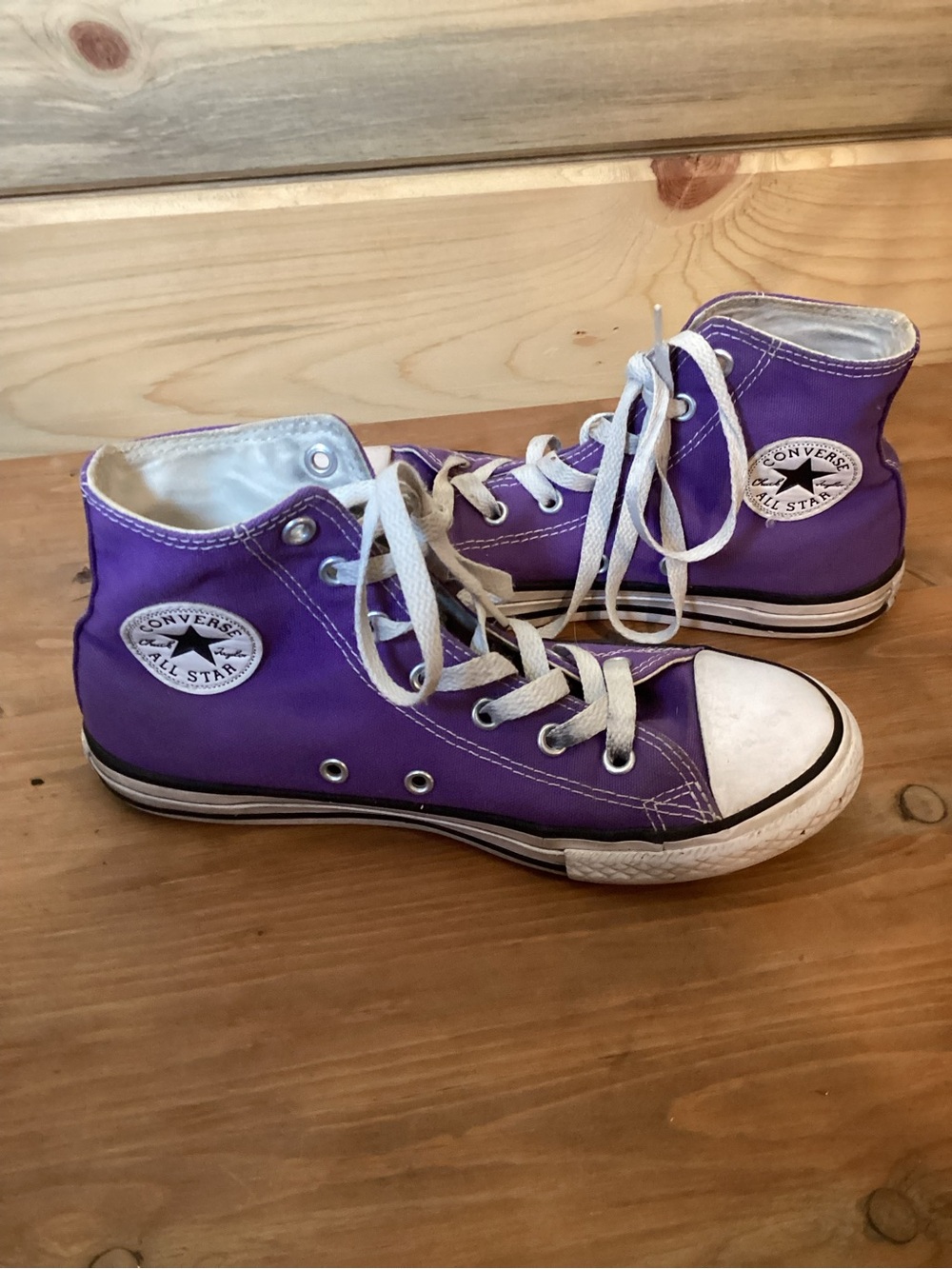 Converse Purple High-Top Kids' Sneakers